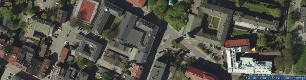 Zdjęcie satelitarne Szkoła Podstawowa Nr 1 W Cieszynie