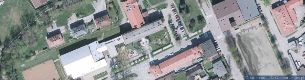 Zdjęcie satelitarne Szkoła Podstawowa Nr 1 W Ustroniu