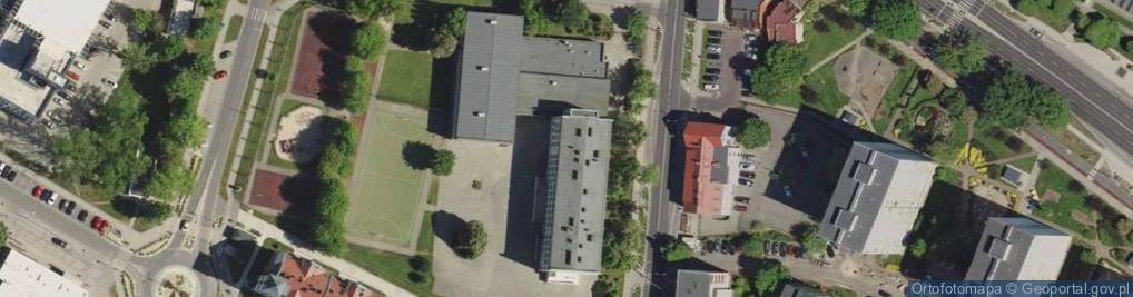 Zdjęcie satelitarne Szkoła Podstawowa Nr 1 Z Oddziałami Integracyjnymi W Lubinie
