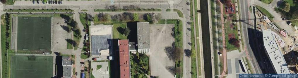 Zdjęcie satelitarne Szkoła Podstawowa Nr 10 Im. Armii Krajowej W Będzinie