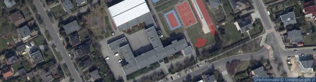 Zdjęcie satelitarne Szkoła Podstawowa Nr 10 Im. Marii Konopnickiej W Kaliszu