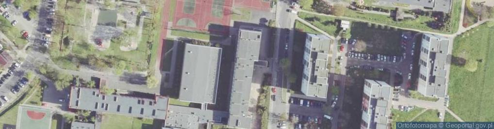 Zdjęcie satelitarne Szkoła Podstawowa Nr 10 Im. Mikołaja Kopernika W Głogowie