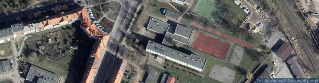 Zdjęcie satelitarne Szkoła Podstawowa Nr 10 Z Oddziałami Integracyjnymi Im. Tadeusza Kosciuszki W Gorzowie Wlkp.