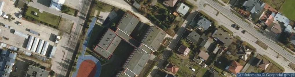 Zdjęcie satelitarne Szkoła Podstawowa Nr 11 Im. Jana Pawła II W Siedlcach