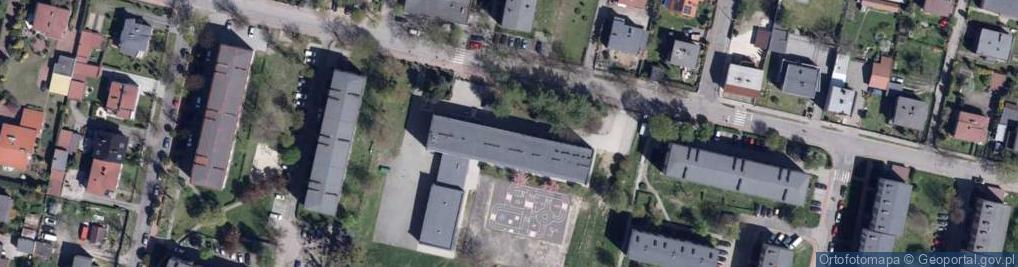 Zdjęcie satelitarne Szkoła Podstawowa Nr 11 Im. Maksymiliana Basisty W Rybniku