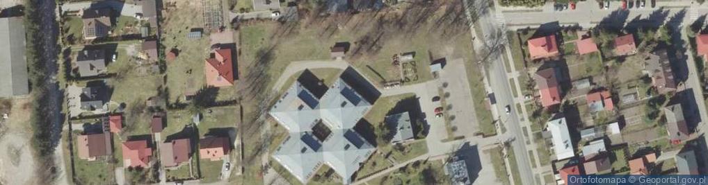 Zdjęcie satelitarne Szkoła Podstawowa Nr 11 Specjalna W Zamościu