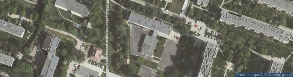 Zdjęcie satelitarne Szkoła Podstawowa Nr 117 Im. Krakowskiej Kongregacji Kupieckiej W Krakowie