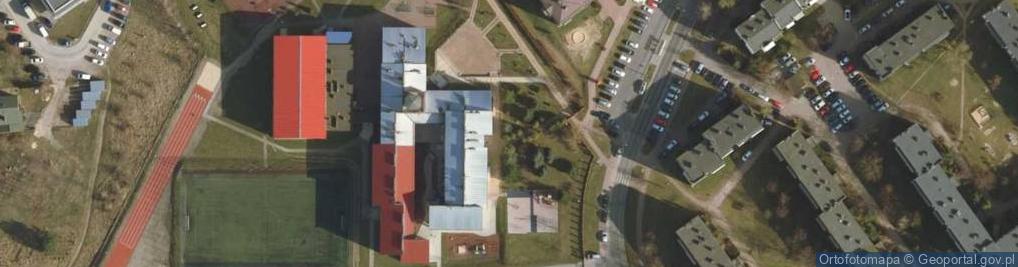 Zdjęcie satelitarne Szkoła Podstawowa Nr 12 Im. Kornela Makuszyńskiego W Siedlcach