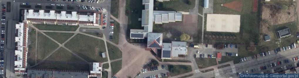Zdjęcie satelitarne Szkoła Podstawowa Nr 12 Im. Kornela Makuszyńskiego