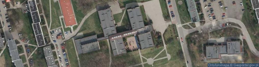 Zdjęcie satelitarne Szkoła Podstawowa Nr 12 Im. Mikołaja Kopernika W Gliwicach