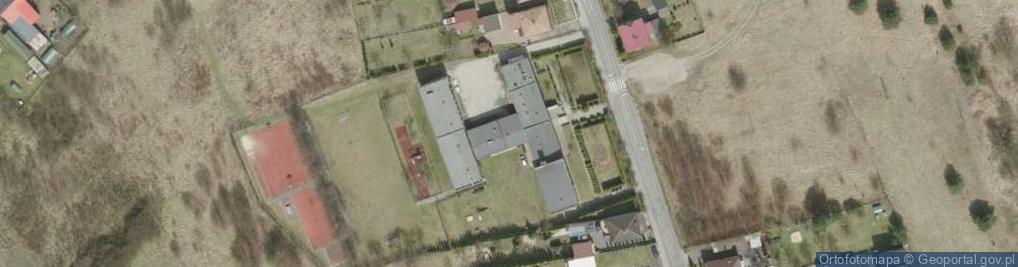 Zdjęcie satelitarne Szkoła Podstawowa Nr 12 W Jaworznie