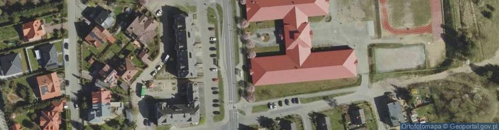 Zdjęcie satelitarne Szkoła Podstawowa Nr 12 Z Oddziałami Integracyjnymi Im. Janusza Korczaka W Pile