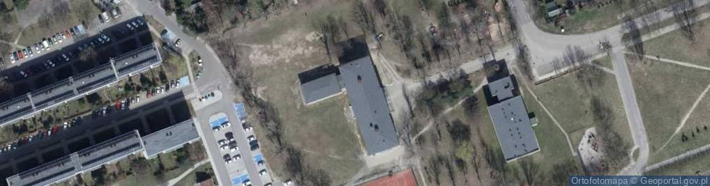 Zdjęcie satelitarne Szkoła Podstawowa Nr 122