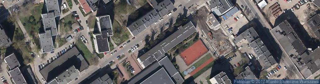 Zdjęcie satelitarne Szkoła Podstawowa Nr 127 Im. Henryka Sienkiewicza W Warszawie