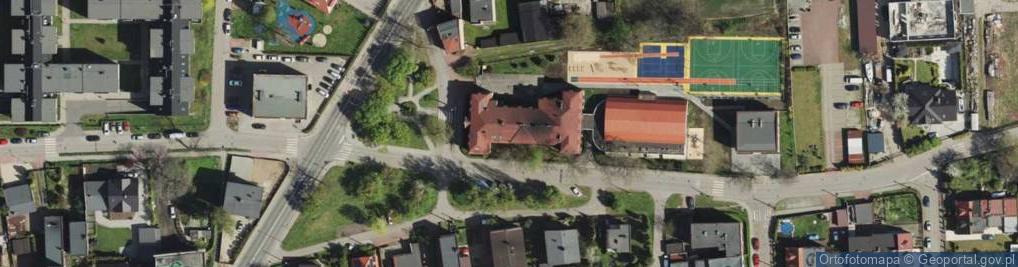 Zdjęcie satelitarne Szkoła Podstawowa Nr 13 Im. Józefa Skrzeka W Siemianowicach Śląskich