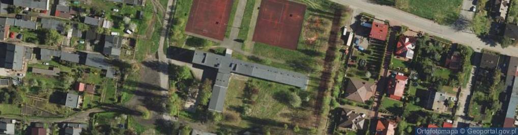 Zdjęcie satelitarne Szkoła Podstawowa Nr 13 W Sosnowcu