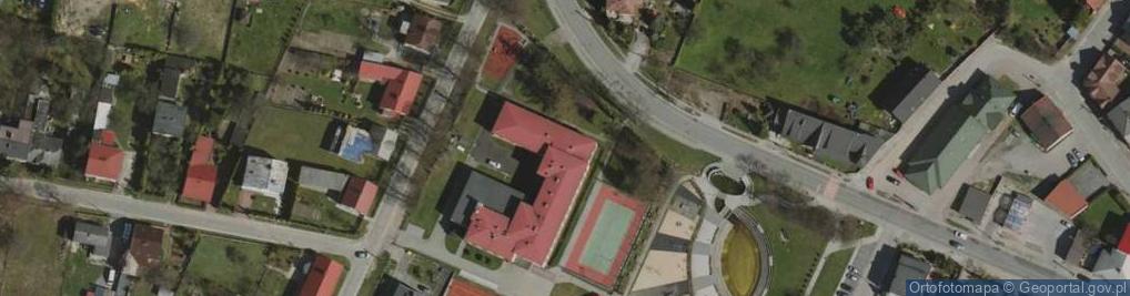Zdjęcie satelitarne Szkoła Podstawowa Nr 13 W Zawierciu