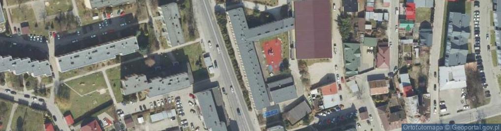 Zdjęcie satelitarne Szkoła Podstawowa Nr 14 Im. Zjednoczonej Europy W Przemyślu