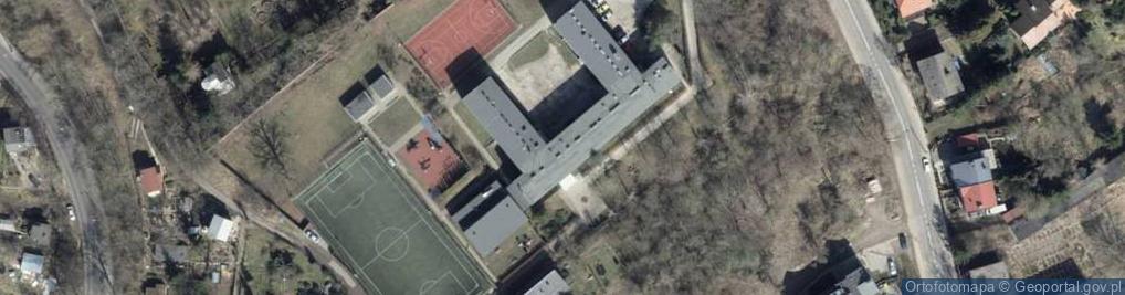 Zdjęcie satelitarne Szkoła Podstawowa Nr 14 W Szczecinie