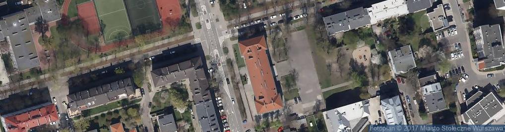 Zdjęcie satelitarne Szkoła Podstawowa Nr 157 Im. Adama Mickiewicza