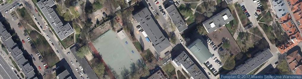 Zdjęcie satelitarne Szkoła Podstawowa Nr 158 Im. Jana Kilińskiego