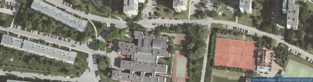 Zdjęcie satelitarne Szkoła Podstawowa Nr 164 Im. Bł. Franciszki Siedliskiej