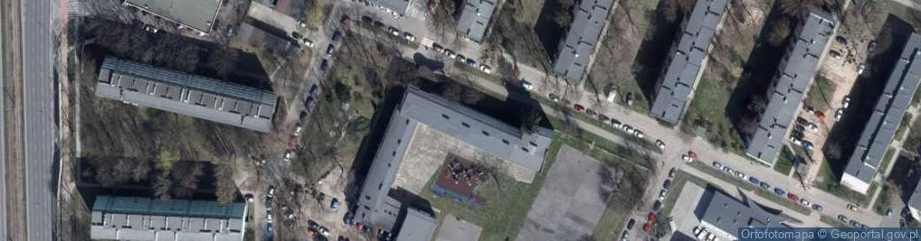 Zdjęcie satelitarne Szkoła Podstawowa Nr 166 Im. 19 Stycznia