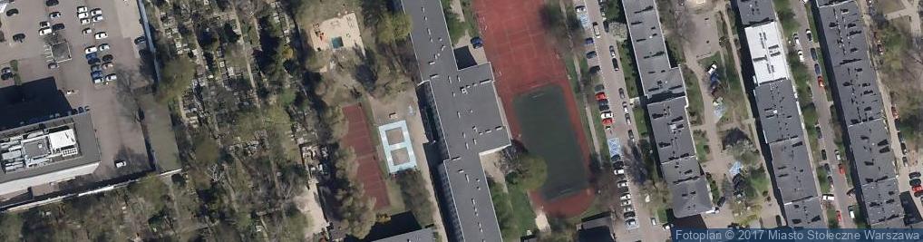 Zdjęcie satelitarne Szkoła Podstawowa Nr 166 Im. Żwirki I Wigury