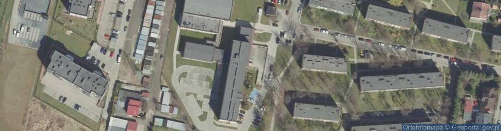 Zdjęcie satelitarne Szkoła Podstawowa Nr 18 Im.jana Kochanowskiego W Tarnowie