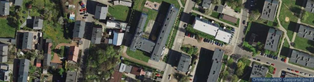 Zdjęcie satelitarne Szkoła Podstawowa Nr 18 Im.powstańców Śląskich W Zabrzu
