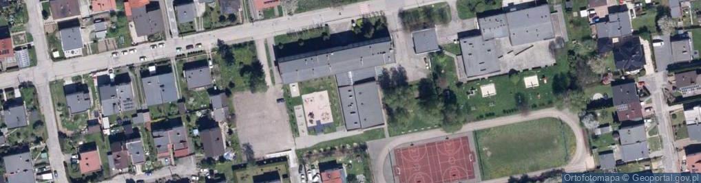 Zdjęcie satelitarne Szkoła Podstawowa Nr 18 Z Oddziałami Integracyjnymi Im. Ks. Jana Twardowskiego