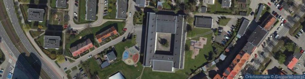 Zdjęcie satelitarne Szkoła Podstawowa Nr 19 Z Oddziałami Dwujęzycznymi Im. Bohaterów Westerplatte