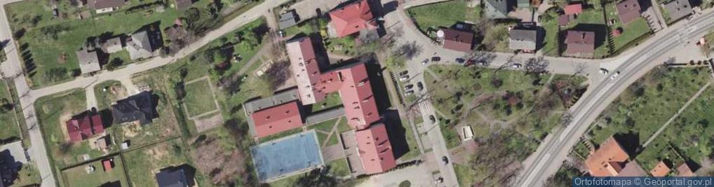 Zdjęcie satelitarne Szkoła Podstawowa Nr 2 Im. Bł. Jana Pawła II W Libiążu