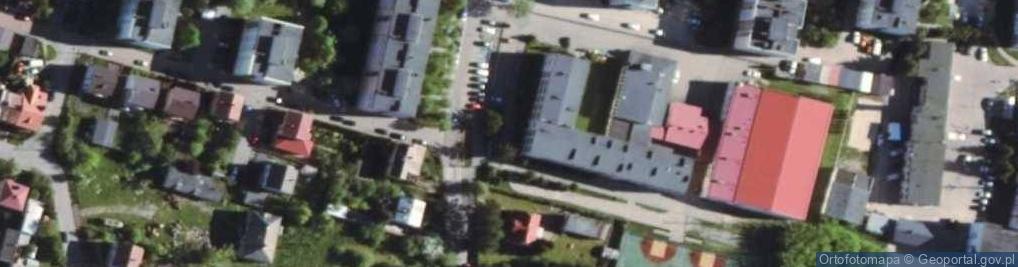 Zdjęcie satelitarne Szkoła Podstawowa Nr 2 Im. Jana Kochanowskiego