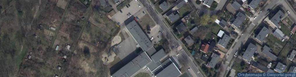 Zdjęcie satelitarne Szkoła Podstawowa Nr 2 Im. Jana Pawła II W Kaliszu