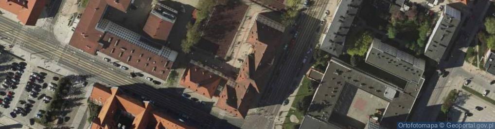 Zdjęcie satelitarne Szkoła Podstawowa Nr 2 Im. Jarosława Dąbrowskiego W Olsztynie