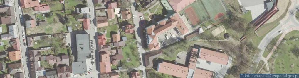Zdjęcie satelitarne Szkoła Podstawowa Nr 2 Im. Juliusza Słowackiego