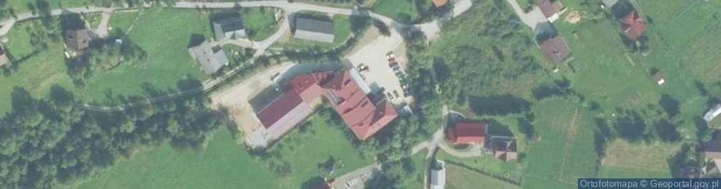 Zdjęcie satelitarne Szkoła Podstawowa Nr 2, Im. Kazimierza Przerwy - Tetmajera W Mszanie Górnej