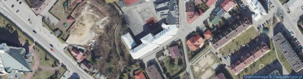 Zdjęcie satelitarne Szkoła Podstawowa Nr 2 Im. Królowej Jadwigi W Dębicy