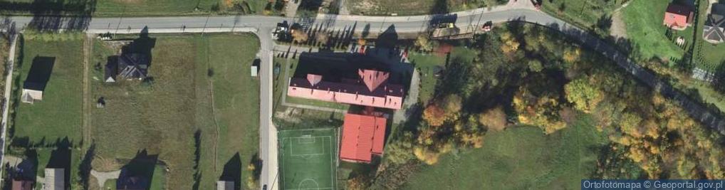 Zdjęcie satelitarne Szkoła Podstawowa Nr 2 Im. Królowej Jadwigii W Ptaszkowej