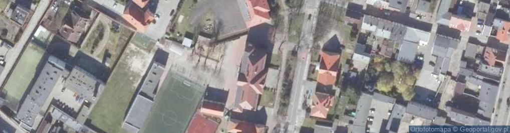 Zdjęcie satelitarne Szkoła Podstawowa Nr 2 Im. Powstańców Wielkopolskich W Grodzisku Wielkopolskim
