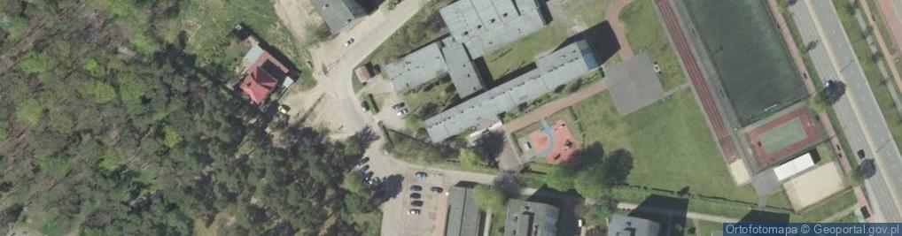 Zdjęcie satelitarne Szkoła Podstawowa Nr 2 Im. Stanisława Staszica W Ostrołęce