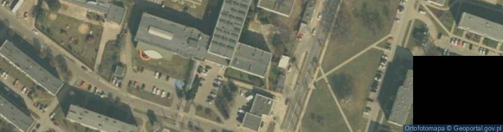 Zdjęcie satelitarne Szkoła Podstawowa Nr 2 Im. Św. Jana Pawła II Z Oddziałami Integracyjnymi W Ozorkowie