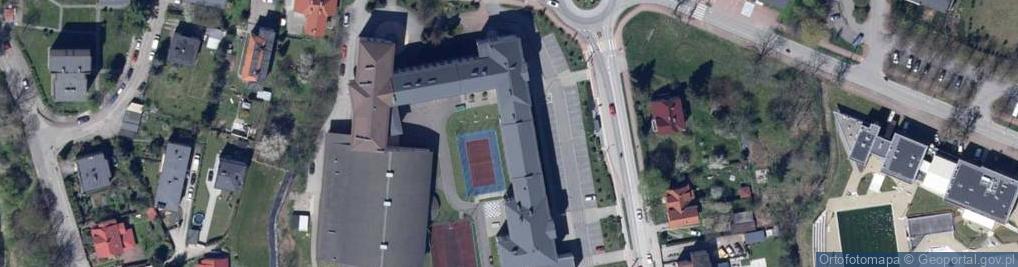 Zdjęcie satelitarne Szkoła Podstawowa Nr 2 Imienia Marii Konopnickiej W Andrychowie