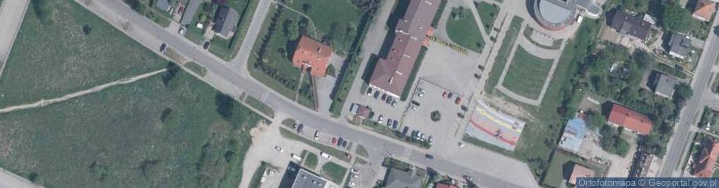 Zdjęcie satelitarne Szkoła Podstawowa Nr 2 W Kątach Wrocławskich