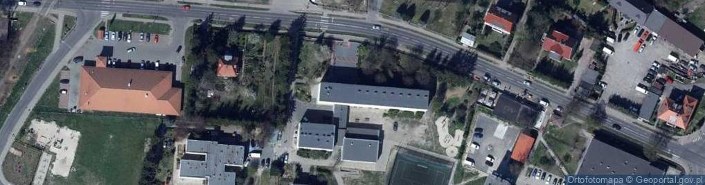 Zdjęcie satelitarne Szkoła Podstawowa Nr 2 W Kożuchowie