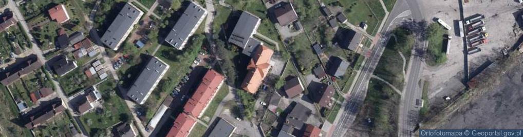 Zdjęcie satelitarne Szkoła Podstawowa Nr 2 W Pszowie