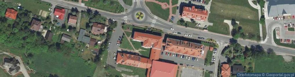 Zdjęcie satelitarne Szkoła Podstawowa Nr 2 W Świątnikach Górnych Im. Biblioteki Polskiej W Paryżu