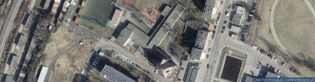 Zdjęcie satelitarne Szkoła Podstawowa Nr 20 Im. Ks. Jana Twardowskiego