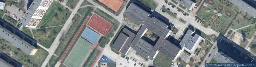 Zdjęcie satelitarne Szkoła Podstawowa Nr 20 Im. Mjra Henryka Sucharskiego